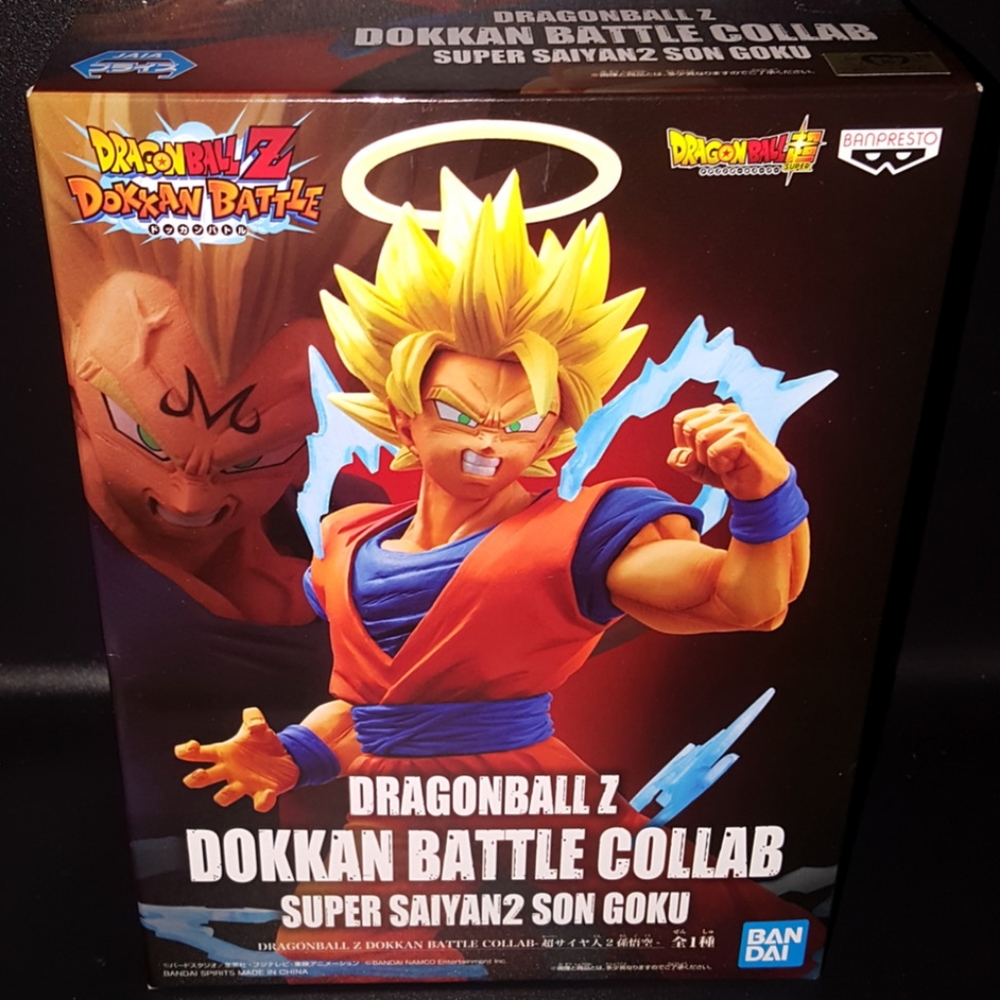 FIRM PRICE-dragonball Z dokkan battle collab super saiyans 2 Goku